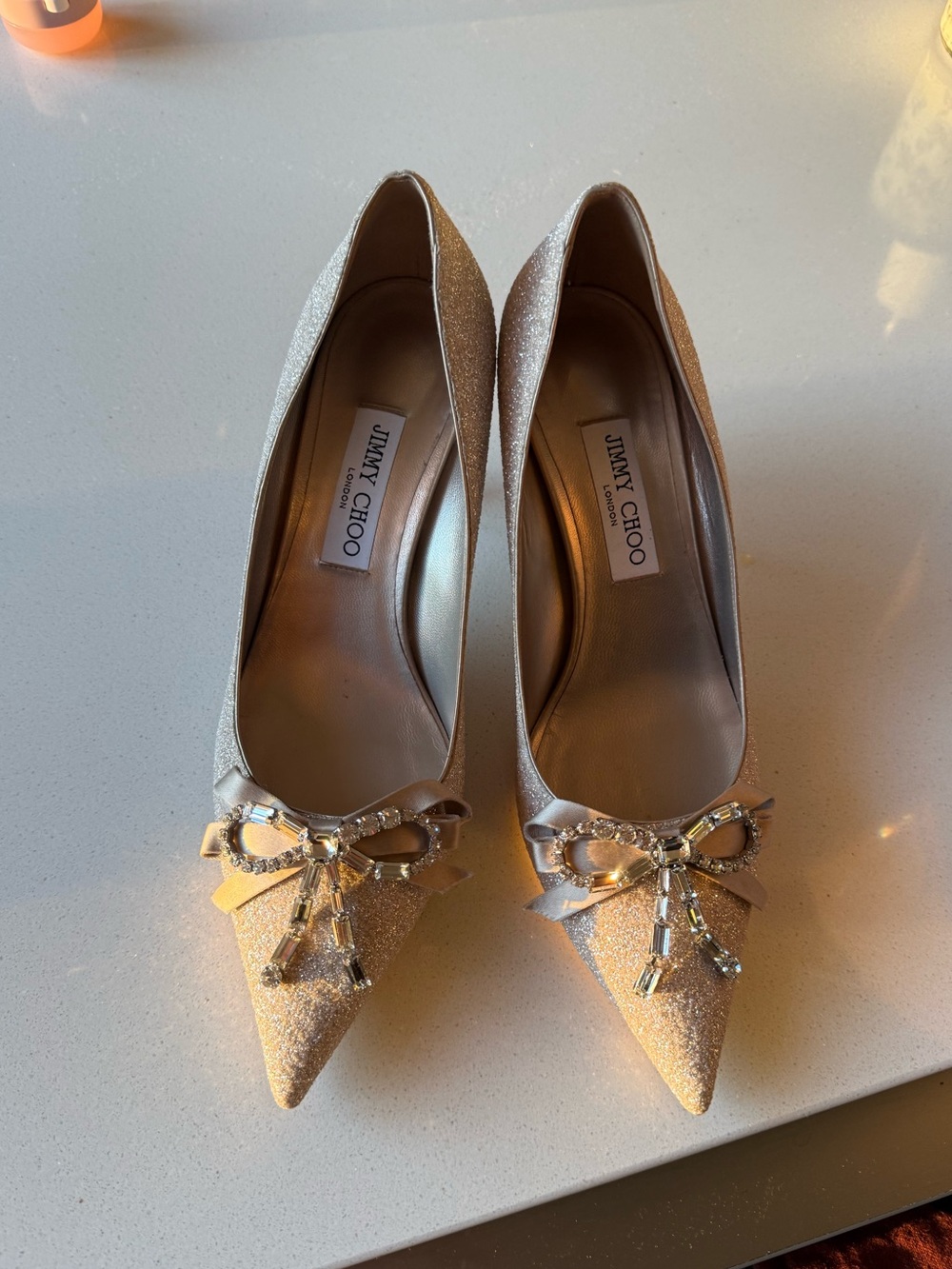 Jimmy Choo Auria Embellished pump